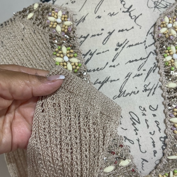 NWOT Victoria’s Secret Embellished Swim Coverup - Picture 3 of 11